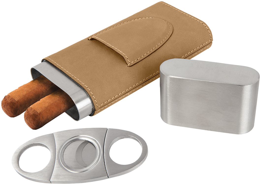 Cigar Case with Cutter