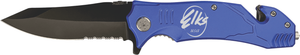 Bison River 4 1/2" Blue Rescue Knife