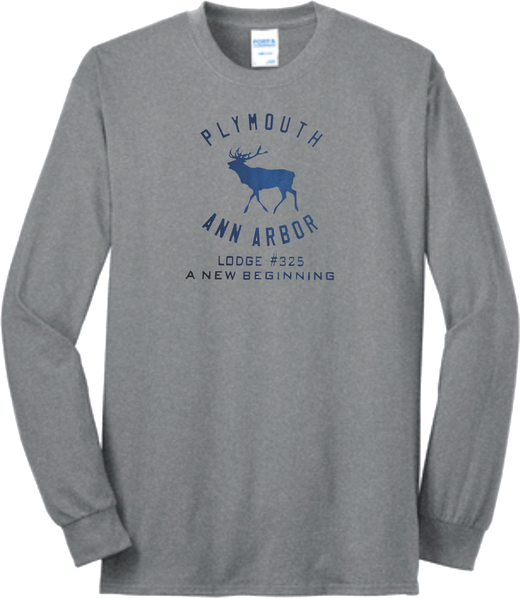 Plymouth-Ann Arbor Long Sleeve T-Shirt