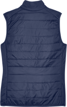 Load image into Gallery viewer, Custom Elks Core 365 Ladies Prevail Packable Puffer Vest Back View in Navy
