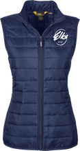 Load image into Gallery viewer, Core 365 Custom Elks Ladies Prevail Packable Puffer Vest Front in Navy
