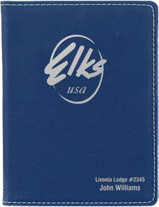 Laserable Leatherette Passport Holder