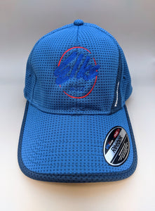Blue Reebok Hat W/ Elks USA Logo
