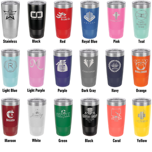 Polar Camel 20 ounce. Ringneck Tumbler with Clear Lid