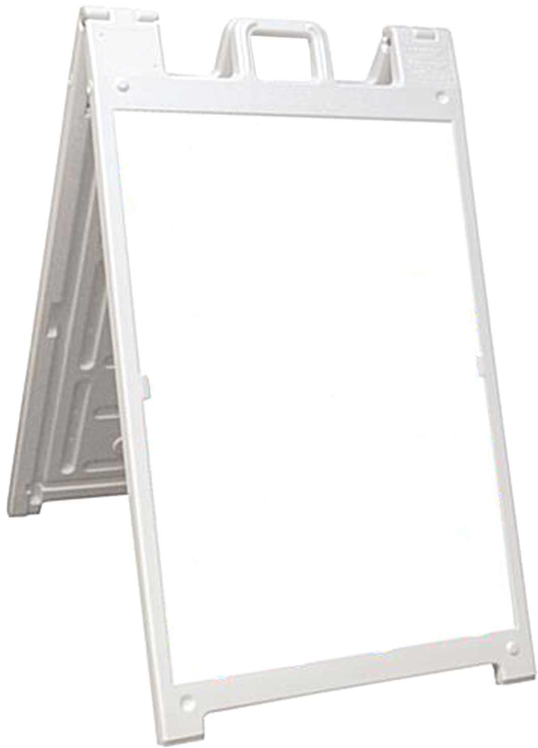 Two-Sided Sandwich Board Sign with Removable panels.